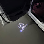 MERCEDES BENZ CLA 45 AMG   LOGO PROJECTOT LIGHTS  (quantity 1 = 1 sets/2 door lights)Nr.03f09