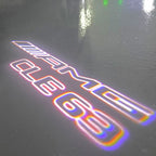 MERCEDES BENZ GLE 63 AMG LOGO PROJECTOR LIGHTS  (quantity 1 = 1 sets/2 door lights)Nr.03f040