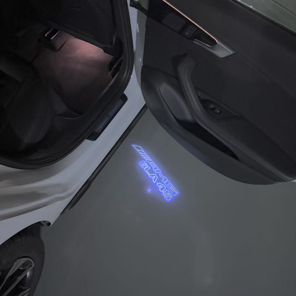MERCEDES BENZ GLA45 AMG LOGO PROJECTOR LIGHTS  (quantity 1 = 1 sets/2 door lights)Nr.03f012