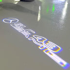 MERCEDES BENZ GLC 43 AMG LOGO PROJECTOR LIGHTS  (quantity 1 = 1 sets/2 door lights)Nr.03f027