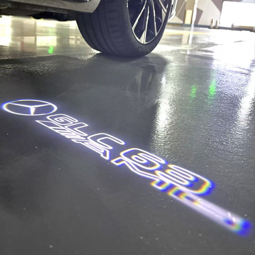 MERCEDES BENZ GLC 63 AMG LOGO PROJECTOR LIGHTS  (quantity 1 = 1 sets/2 door lights)Nr.03f031