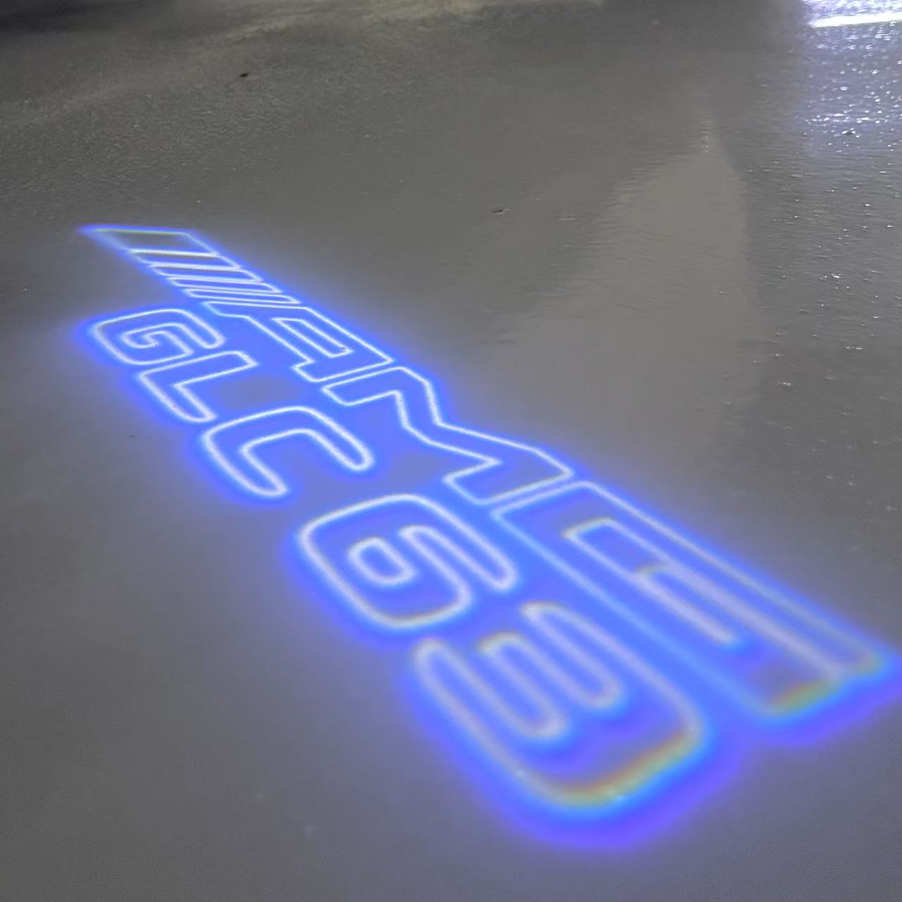 MERCEDES BENZ GLC 63 AMG LOGO PROJECTOR LIGHTS  (quantity 1 = 1 sets/2 door lights)Nr.03f034