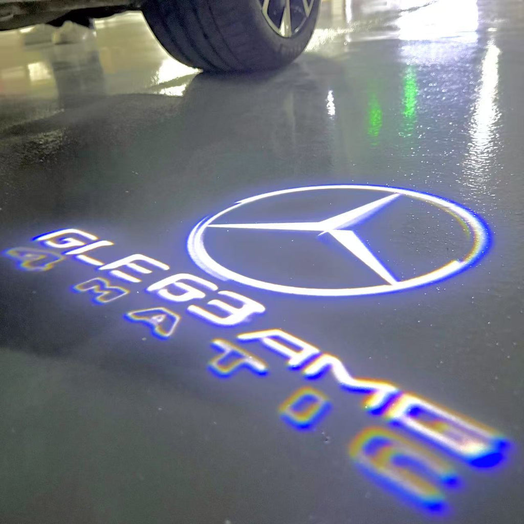 MERCEDES BENZ GLE 63 AMG LOGO PROJECTOR LIGHTS  (quantity 1 = 1 sets/2 door lights)Nr.03f036