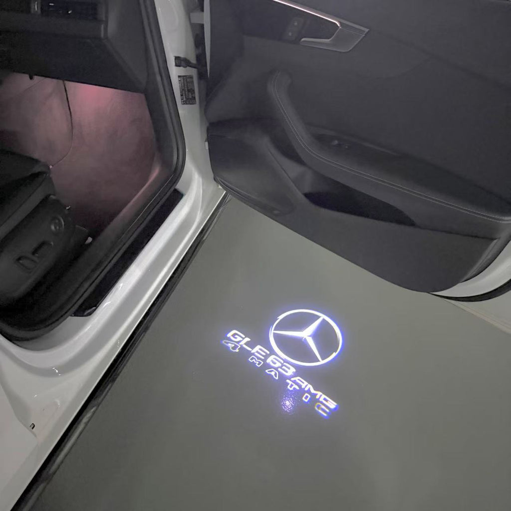 MERCEDES BENZ GLE 63 AMG LOGO PROJECTOR LIGHTS  (quantity 1 = 1 sets/2 door lights)Nr.03f036