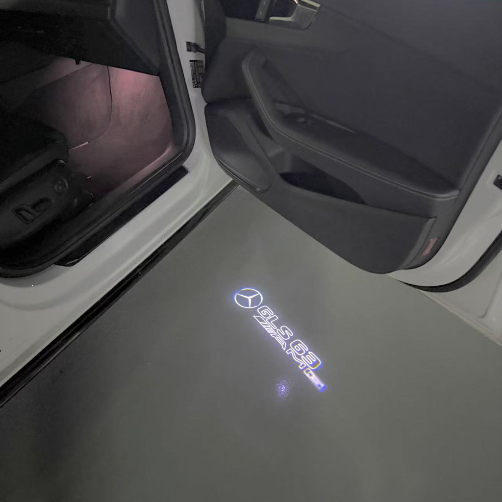 MERCEDES BENZ GLS 63 AMG LOGO PROJECTOR LIGHTS  (quantity 1 = 1 sets/2 door lights)Nr.03f028
