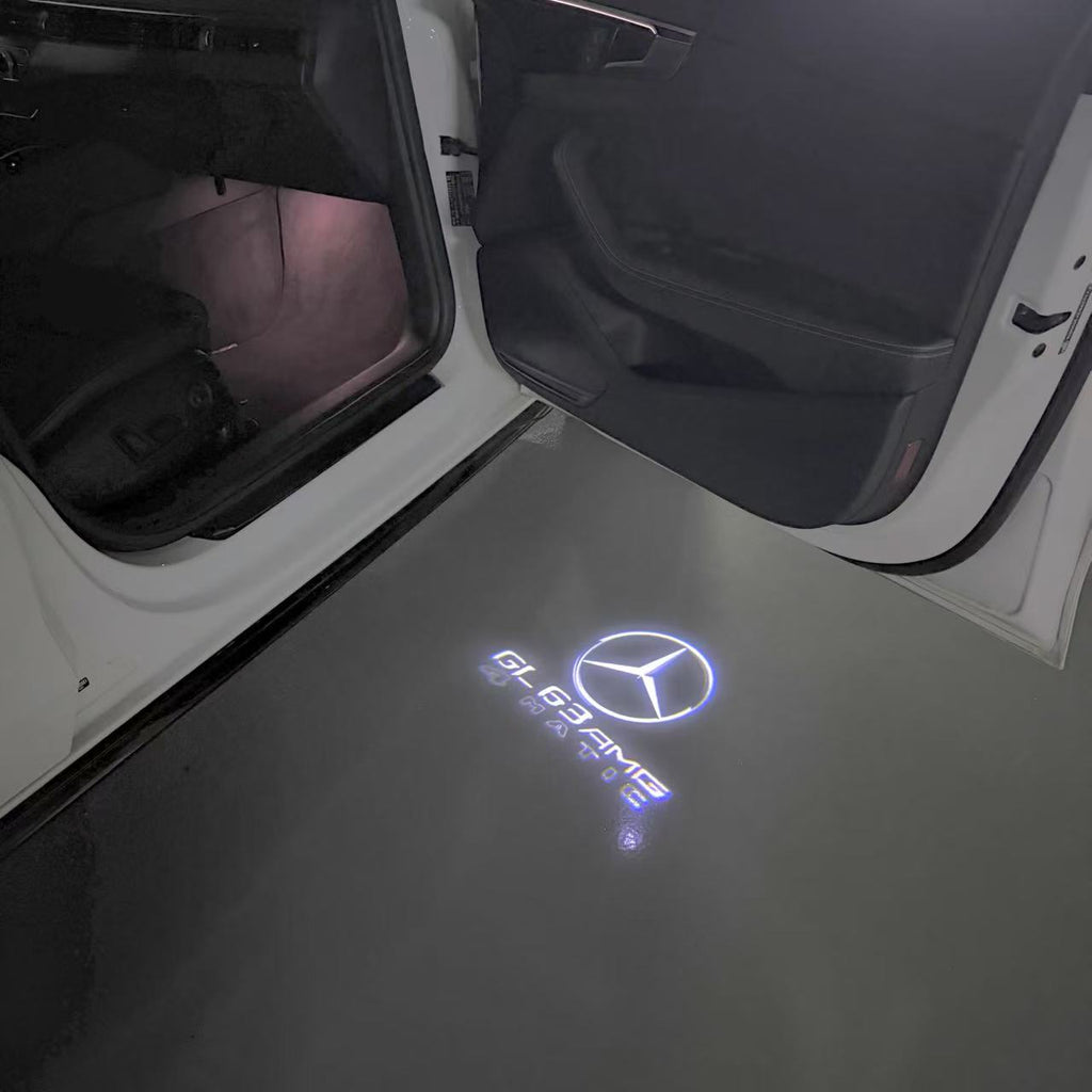 MERCEDES BENZ GL 63 AMG LOGO PROJECTOR LIGHTS  (quantity 1 = 1 sets/2 door lights)Nr.03f04