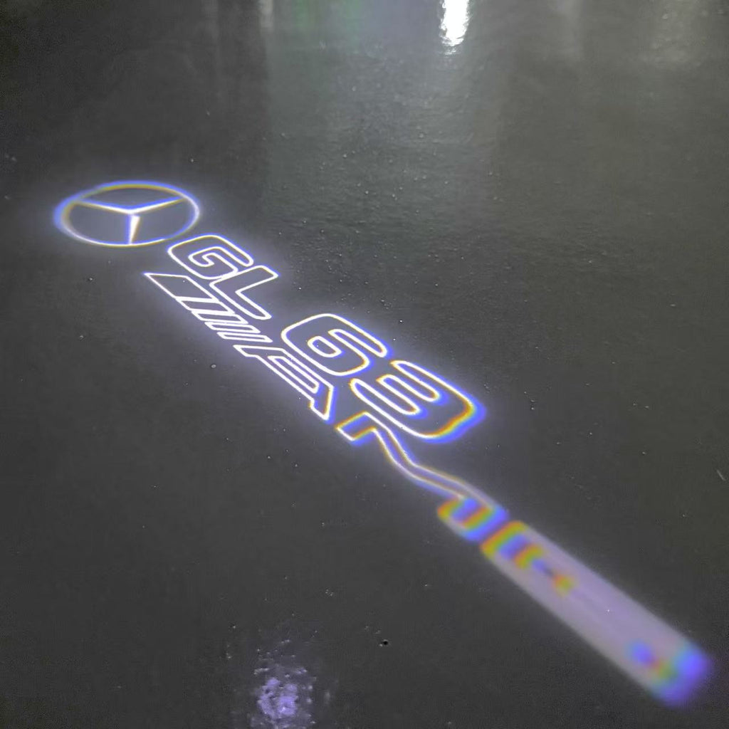 MERCEDES BENZ GL 63 AMG LOGO PROJECTOR LIGHTS  (quantity 1 = 1 sets/2 door lights)Nr.03f05