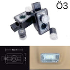 Land Rover LOGO PROJECROTR LIGHTS Nr.04 (الكمية 1 = 1 مجموعة / 2 أضواء باب)