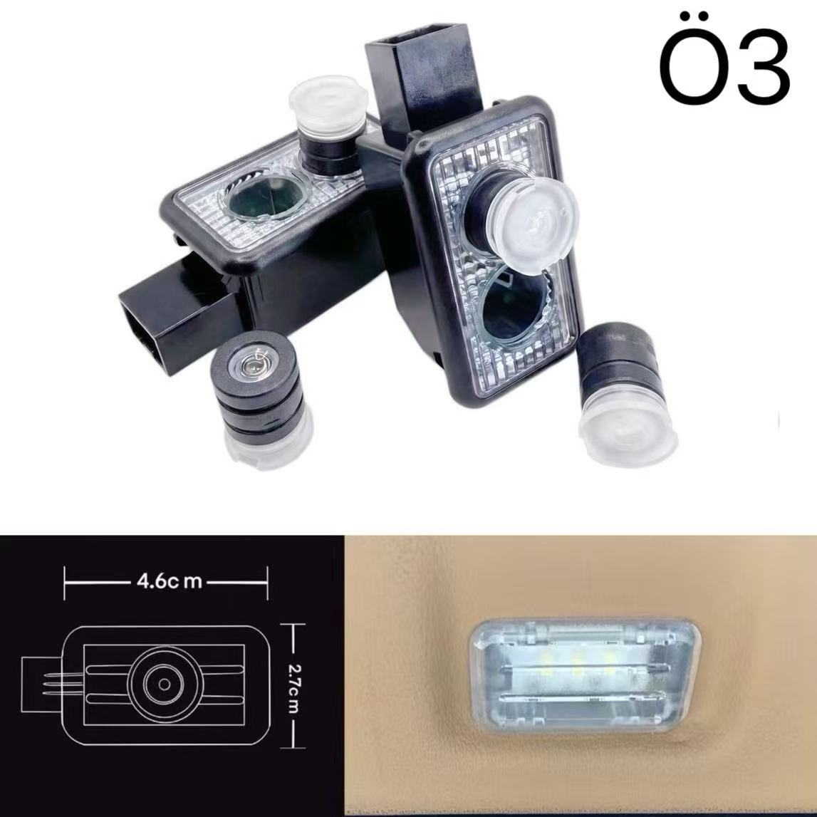 JAGUAR Red Color  Logo Projector lights Nr.JA0002