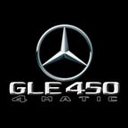 MERCEDES BENZ GLE 450 LOGO PROJECTOR LIGHTS  (quantity 1 = 1 sets/2 door lights)Nr.03f050