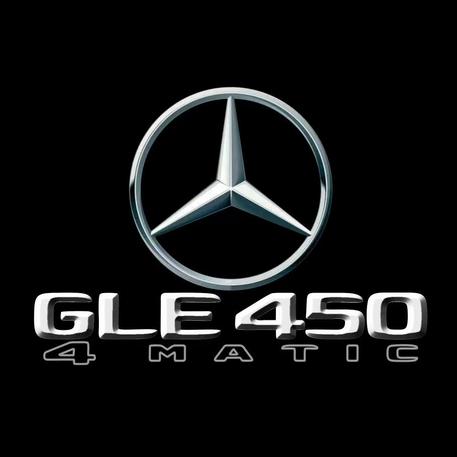 MERCEDES BENZ GLE 450 LOGO PROJECTOR LIGHTS  (quantity 1 = 1 sets/2 door lights)Nr.03f050