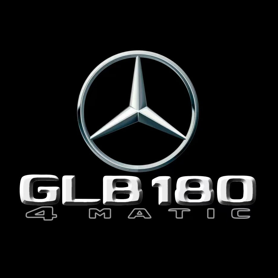 MERCEDES BENZ GLB 180 LOGO PROJECTOR LIGHTS  (quantity 1 = 1 sets/2 door lights)Nr.03f029