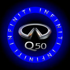 INFINITI  Q50 LOGO PROJECROTR LIGHTS  (quantity 1 = 1 sets/2 door lights)Nr.74A39