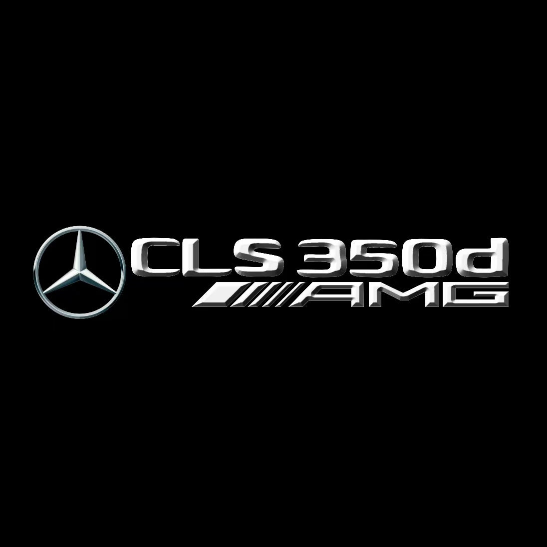 MERCEDES BENZ  CLS 350d AMG LOGO PROJECTOT LIGHTS  (quantity 1 = 1 sets/2 door lights)Nr.03f029