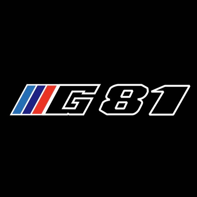 BMW M3 LOGO PROJECTOR LIGHTS Nr.24 (الكمية 1 = 1 مجموعة / 2 أضواء باب)