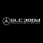 MERCEDES BENZ GLC 300d LOGO PROJECTOR LIGHTS  (quantity 1 = 1 sets/2 door lights)Nr.03f046