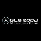 MERCEDES BENZ GLB 200 LOGO PROJECTOR LIGHTS  (quantity 1 = 1 sets/2 door lights)Nr.03f033