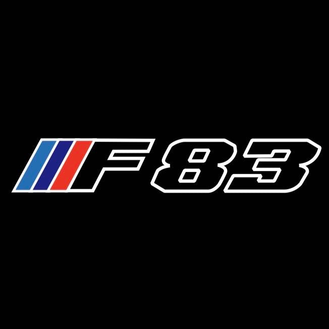 BMW M3 LOGO PROJECTOR LIGHTS Nr.24 (الكمية 1 = 1 مجموعة / 2 أضواء باب)