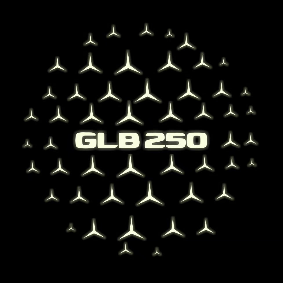 MERCEDES BENZ GLB 250 LOGO PROJECTOR LIGHTS  (quantity 1 = 1 sets/2 door lights)Nr.03f040