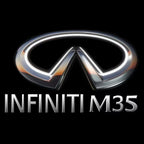 INFINITI  M35 LOGO PROJECROTR LIGHTS  (quantity 1 = 1 sets/2 door lights)Nr.74A91