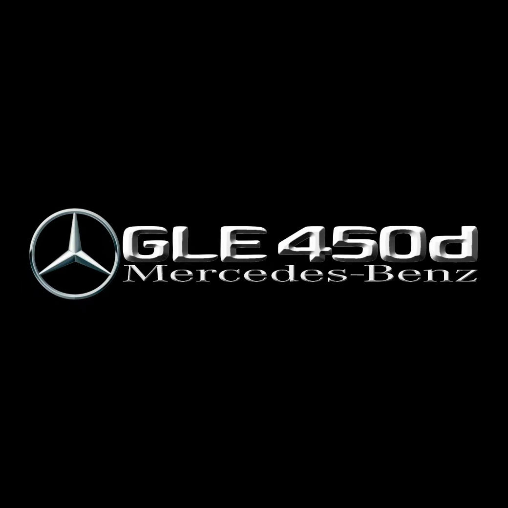 MERCEDES BENZ GLE 450d LOGO PROJECTOR LIGHTS  (quantity 1 = 1 sets/2 door lights)Nr.03f052