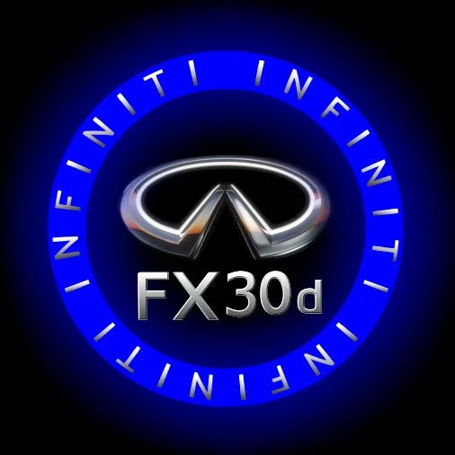 INFINITI  FX30d LOGO PROJECROTR LIGHTS  (quantity 1 = 1 sets/2 door lights)Nr.74A79