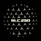 MERCEDES BENZ GLC 250 LOGO PROJECTOR LIGHTS  (quantity 1 = 1 sets/2 door lights)Nr.03f043