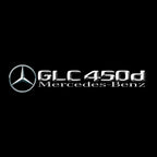 MERCEDES BENZ GLC 450d LOGO PROJECTOR LIGHTS  (quantity 1 = 1 sets/2 door lights)Nr.03f055