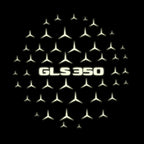 MERCEDES BENZ GLS 350 LOGO PROJECTOR LIGHTS  (quantity 1 = 1 sets/2 door lights)Nr.03f031