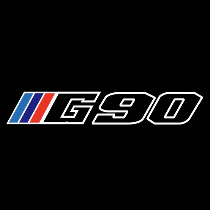 BMW M3 LOGO PROJECTOR LIGHTS Nr.24 (الكمية 1 = 1 مجموعة / 2 أضواء باب)
