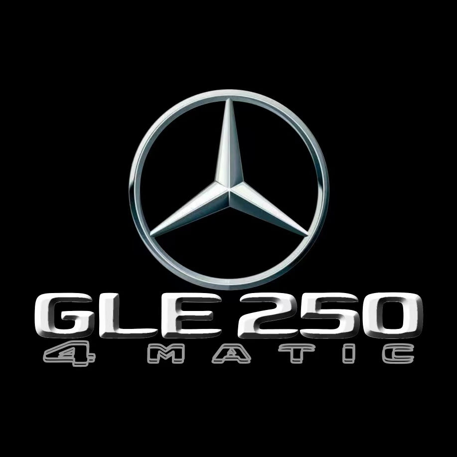 MERCEDES BENZ GLE 250 LOGO PROJECTOR LIGHTS  (quantity 1 = 1 sets/2 door lights)Nr.03f041