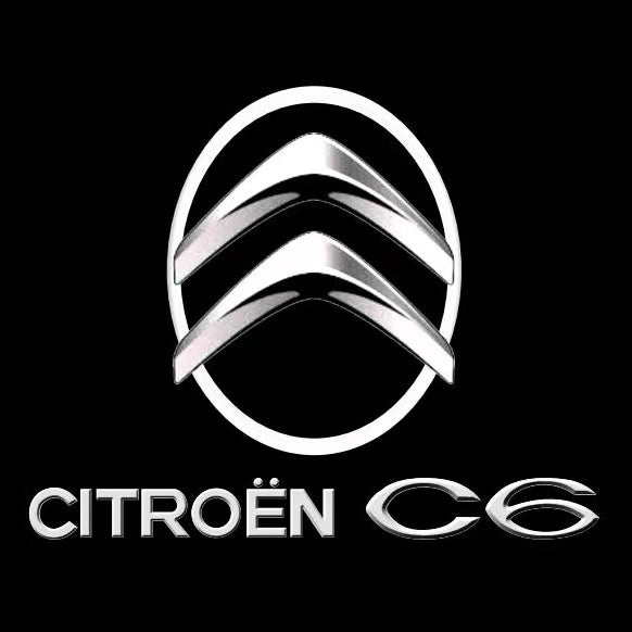 CITROËN  C6   LOGO PROJECTOT LIGHTS (quantity 1 = 1 sets/2 door lights) Nr.6024q0t0152