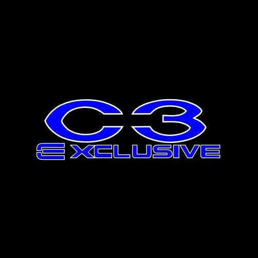 CITROËN C3 EXCLUSIVE  LOGO PROJECTOT LIGHTS (quantity 1 = 1 sets/2 door lights) Nr.6024q0t0127