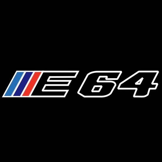 BMW M3 LOGO PROJECTOR LIGHTS Nr.24 (الكمية 1 = 1 مجموعة / 2 أضواء باب)