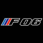 BMW M3 LOGO PROJECTOR LIGHTS Nr.24 (الكمية 1 = 1 مجموعة / 2 أضواء باب)