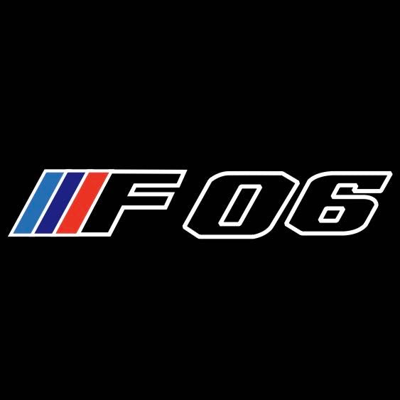 BMW M3 LOGO PROJECTOR LIGHTS Nr.24 (الكمية 1 = 1 مجموعة / 2 أضواء باب)