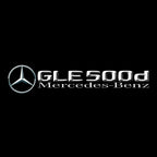 MERCEDES BENZ GLE 500d LOGO PROJECTOR LIGHTS  (quantity 1 = 1 sets/2 door lights)Nr.03f055