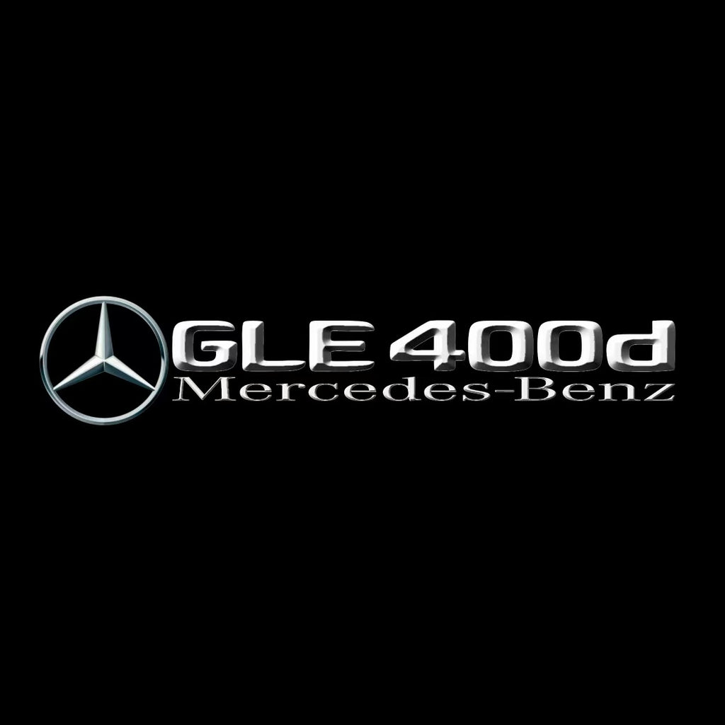 MERCEDES BENZ GLE 400d LOGO PROJECTOR LIGHTS  (quantity 1 = 1 sets/2 door lights)Nr.03f049