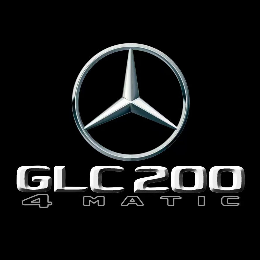MERCEDES BENZ GLC 200 LOGO PROJECTOR LIGHTS  (quantity 1 = 1 sets/2 door lights)Nr.03f035