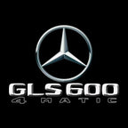 MERCEDES BENZ GLS 600 LOGO PROJECTOR LIGHTS  (quantity 1 = 1 sets/2 door lights)Nr.03f047