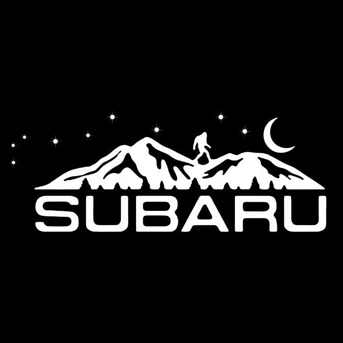 SUBARU ORIGINAL LOGO PROJECROTR LIGHTS (quantity 1 = 1 sets/2 door lights) Nr.6