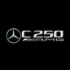 MERCEDES BENZ  C 250 AMG LOGO PROJECTOT LIGHTS  (quantity 1 = 1 sets/2 door lights)Nr.03f029