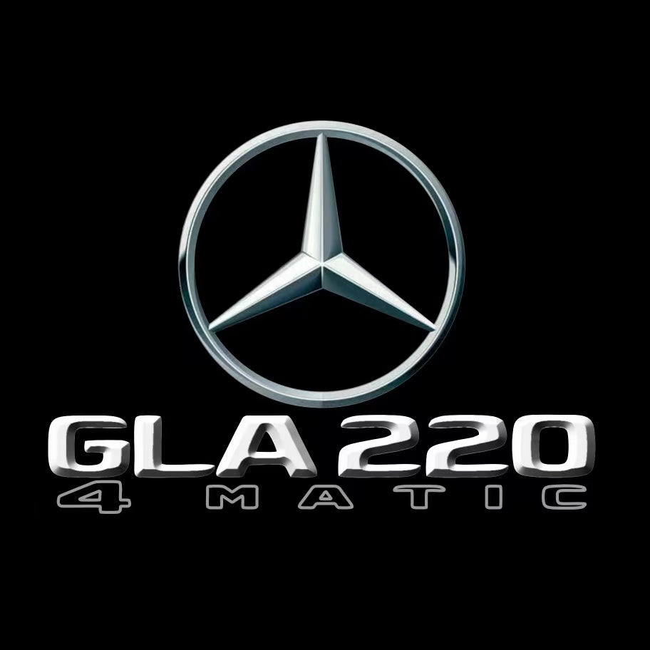 MERCEDES BENZ GLA 220 LOGO PROJECTOR LIGHTS  (quantity 1 = 1 sets/2 door lights)Nr.03f019