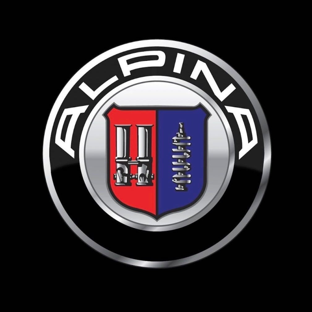 ALPINA LOGO PROJECTOT LIGHTS Nr.099 (quantity 1 = 1 sets/2 door lights)