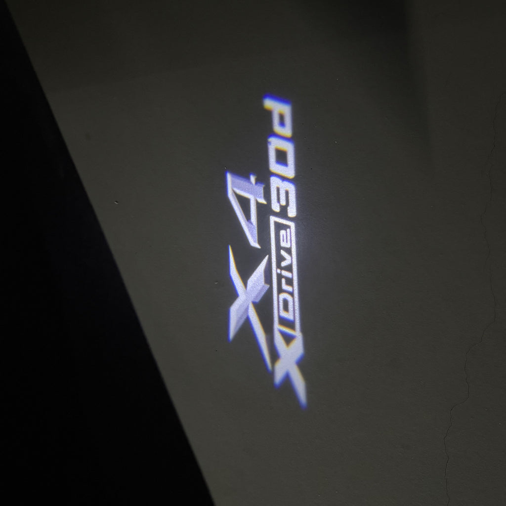 BMW M3 LOGO PROJECTOR LIGHTS Nr.24 (الكمية 1 = 1 مجموعة / 2 أضواء باب)