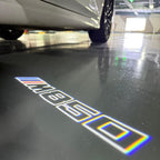BMW M3 LOGO PROJECTOR LIGHTS Nr.24 (الكمية 1 = 1 مجموعة / 2 أضواء باب)
