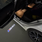 BMW M3 LOGO PROJECTOR LIGHTS Nr.24 (الكمية 1 = 1 مجموعة / 2 أضواء باب)
