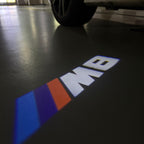 BMW M3 LOGO PROJECTOR LIGHTS Nr.24 (الكمية 1 = 1 مجموعة / 2 أضواء باب)