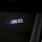 BMW M3 LOGO PROJECTOR LIGHTS Nr.24 (الكمية 1 = 1 مجموعة / 2 أضواء باب)