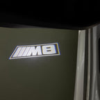 BMW M3 LOGO PROJECTOR LIGHTS Nr.24 (الكمية 1 = 1 مجموعة / 2 أضواء باب)